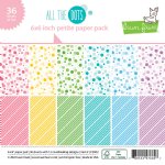 Lawn Lawn - 6X6 Paper Pack - All The Dots