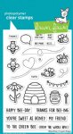 Lawn Fawn - Clear Stamp - Hive Five