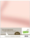 Lawn Fawn - 8.5X11 Metallic Cardstock - Rose Gold