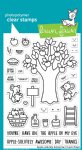 Lawn Fawn - Clear Stamp - Apple-Solutely Awesome