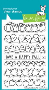 Lawn Fawn - Clear Stamp - Simply Celebrate Fall