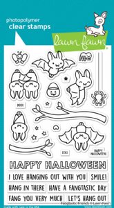 Lawn Fawn - Clear Stamp - Fangtastic Friends