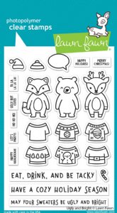 Lawn Fawn - Clear Stamp - Ugly and Bright