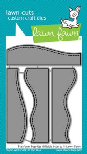 Lawn Fawn - Dies - Platform Pop-Up Hillside Inserts