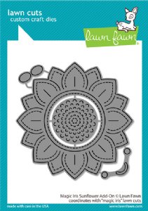 Lawn Fawn - Dies - Magic Iris Sunflower Add-On