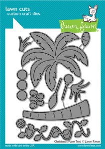 Lawn Fawn - Dies - Christmas Palm Tree