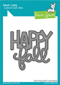 Lawn Fawn - Dies - Giant Happy Fall
