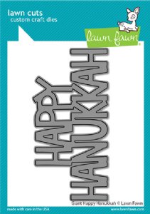 Lawn Fawn - Dies - Giant Happy Hanukkah