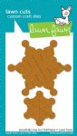 Lawn Fawn - Hot Foil Plate - Snowflake Duo