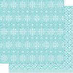 Lawn Fawn - 12X12 Patterned Paper - Cozy Scarf