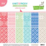 Lawn Fawn - 12X12 Collection Pack - Knit Picky Winter