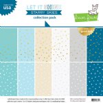 Lawn Fawn - 12X12 Collection Pack - Let it Shine Starry Skies