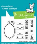 Lawn Fawn - Clear Stamp - You're the Zest
