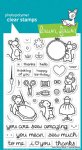 Lawn Fawn - Clear Stamp - Sew Very Mice
