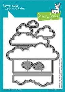 Lawn Fawn - Die - Platform Pop-Up Cloud Inserts