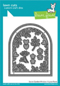 Lawn Fawn - Die - Secret Garden Window