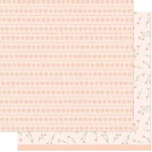 Lawn Fawn - 12X12 Patterned Paper - What's Sewing on? - Satin Stitch