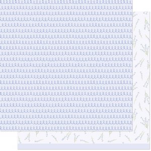 Lawn Fawn - 12X12 Patterned Paper - What's Sewing on? - Running Stitch