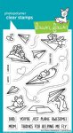 Lawn Fawn - Clear Stamp - Just Plane Awesome