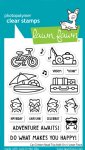 Lawn Fawn - Clear Stamp - Car Critters Road Trip Add-On