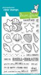 Lawn Fawn - Clear Stamp - How You Bean? Seashell Add-On