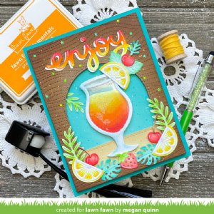 Lawn Fawn - Die - Build-a-Drink Cocktail Add-On