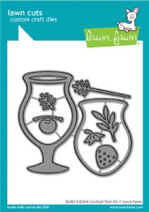 Lawn Fawn - Die - Build-a-Drink Cocktail Add-On