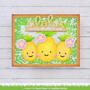 Lawn Fawn - Die - Playful Pineapple