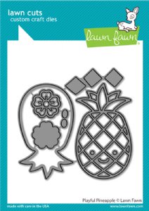 Lawn Fawn - Die - Playful Pineapple