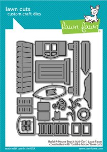 Lawn Fawn - Die - Build-A-House Beach Add-On