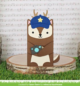 Lawn Fawn - Die - Woodland Critter Huggers Summer Add-On