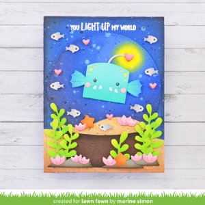 Lawn Fawn - Die - Tiny Gift Box Anglerfish Add-On