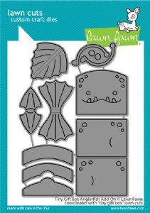 Lawn Fawn - Die - Tiny Gift Box Anglerfish Add-On