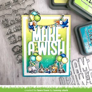 Lawn Fawn - Die - Giant Make a Wish