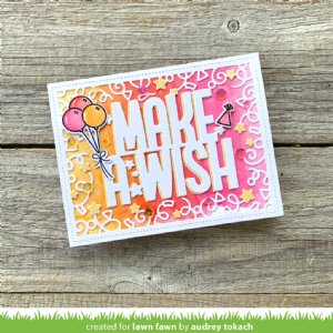 Lawn Fawn - Die - Giant Make a Wish