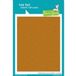Lawn Fawn - Hot Foil Plate - Confetti Background