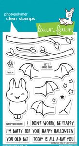 Lawn Fawn - Clear Stamp - Batty for You