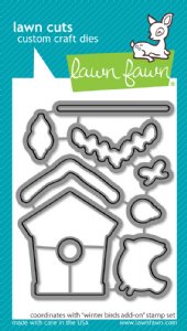 Lawn Fawn - Dies - Winter Birds Add-On