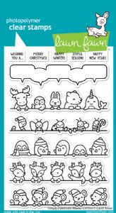 Lawn Fawn - Clear Stamp - Simply Celebrate Winter Critters