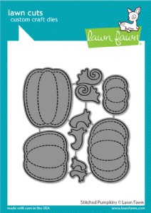 Lawn Fawn - Dies - Stitched Pumpkins