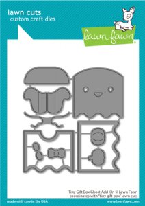 Lawn Fawn - Dies - Tiny Gift Box Ghost Add-On