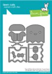 Lawn Fawn - Dies - Tiny Gift Box Ghost Add-On
