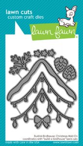 Lawn Fawn - Dies - Build-A-Birdhouse Christmas Add-On