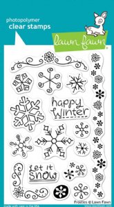 Lawn Fawn - Clear Stamp - Frosties