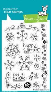 Lawn Fawn - Clear Stamp - Frosties