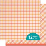 Lawn Fawn - 12X12 Patterned Paper - Pumpkin Spice