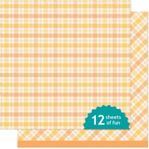 Lawn Fawn - 12X12 Patterned Paper - Chai Tea