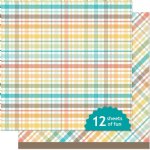 Lawn Fawn - 12X12 Patterned Paper - Apple Cider