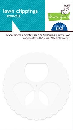 Lawn Fawn - Reveal Wheel Template - Keep on Swimming