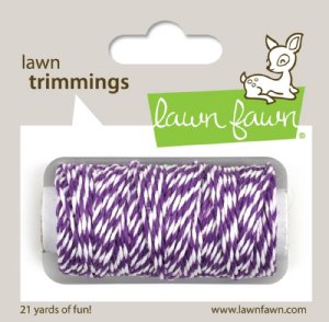 Lawn Fawn - Trimmings - Eggplant